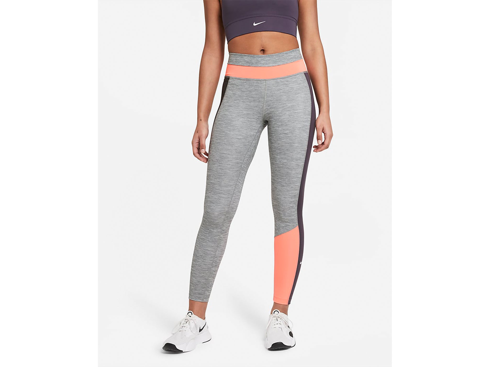 Nike women's color block sales leggings